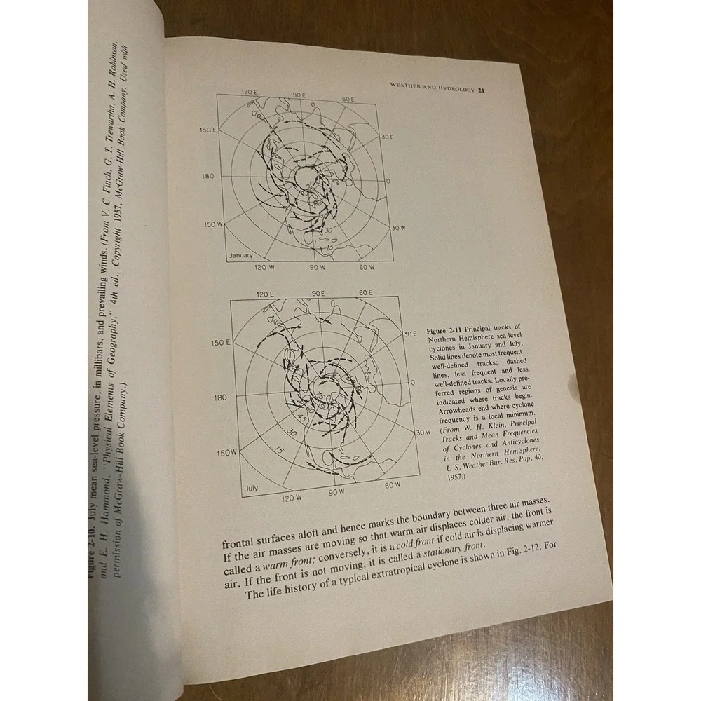 Hydrology for Engineers Hardcover Ray K., Paulhus,‎ Kohler Linsley 2d edition HC
